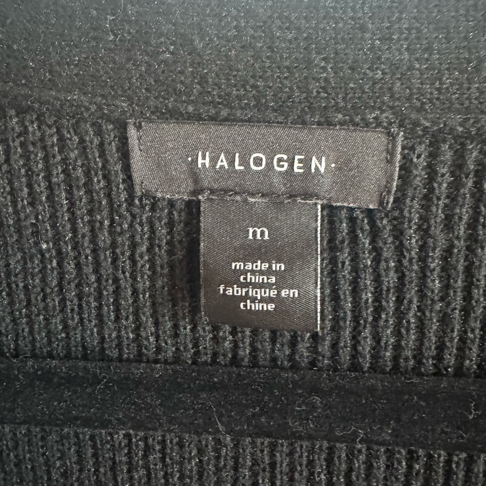 Halogen Raglan Ribbed Sweater - Medium - Picture 4 of 4
